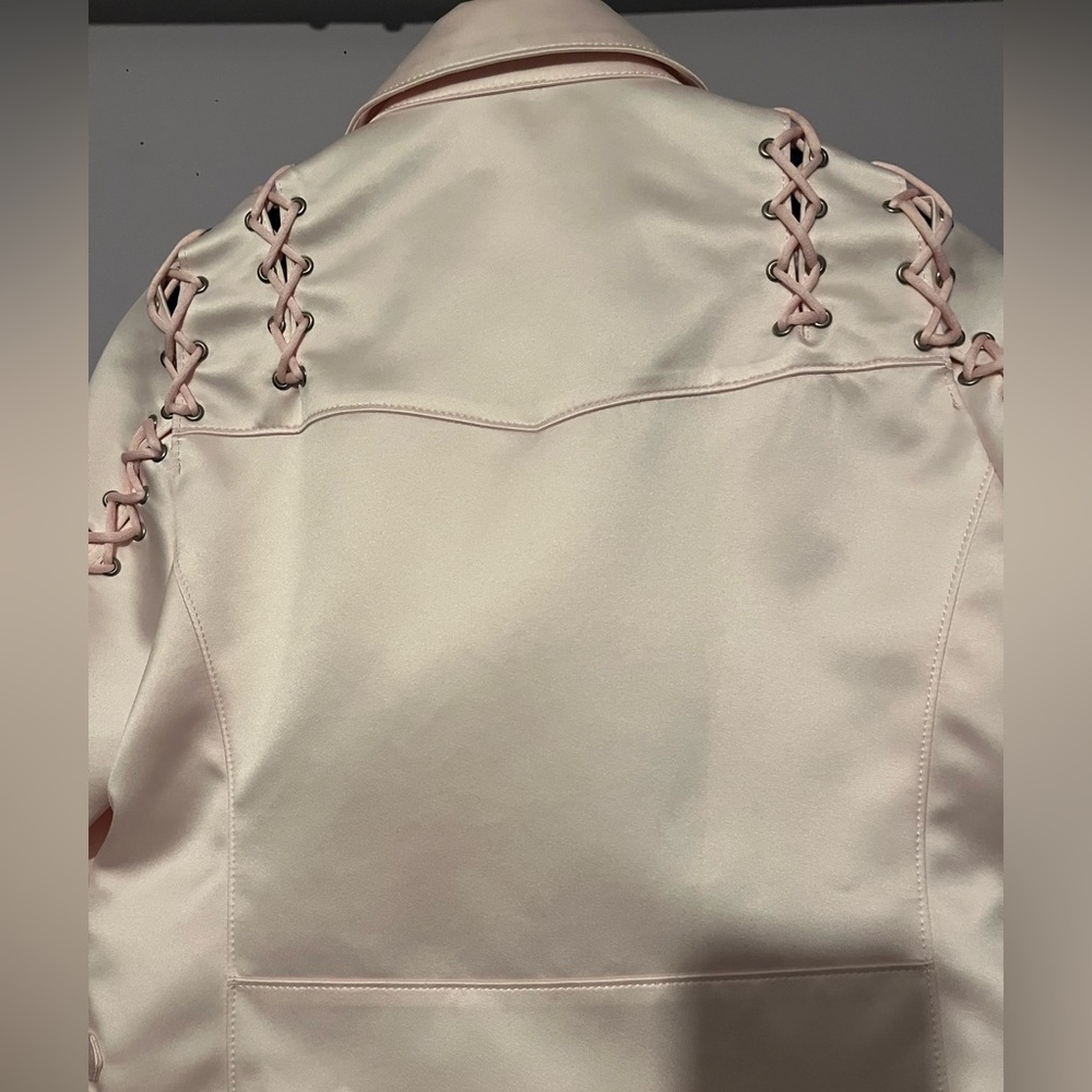 Noir Kei Ninomiya-Comme des Garcons “Biker” Jacket - Picture 5 of 15